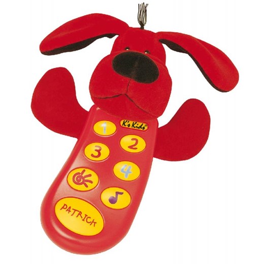 Telefon interaktywny - Patryk marko-baby-pl czerwony ciekawe