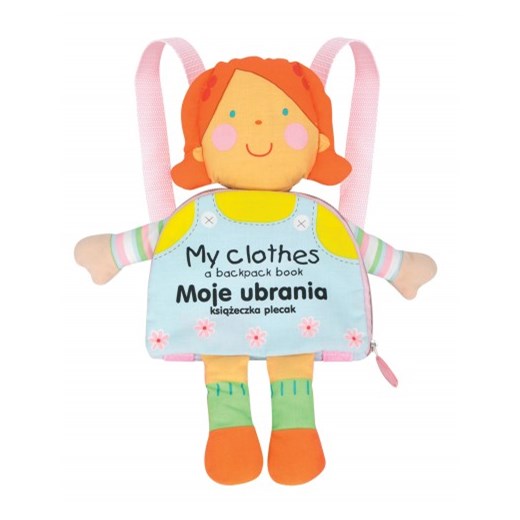 Moja pierwsza książeczka - Moje ubrania marko-baby-pl pomaranczowy dziecięce