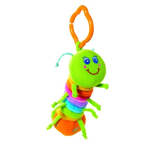 Tiny Smarts - Wibrujaca gąsieniczka marko-baby-pl zielony dziecięce