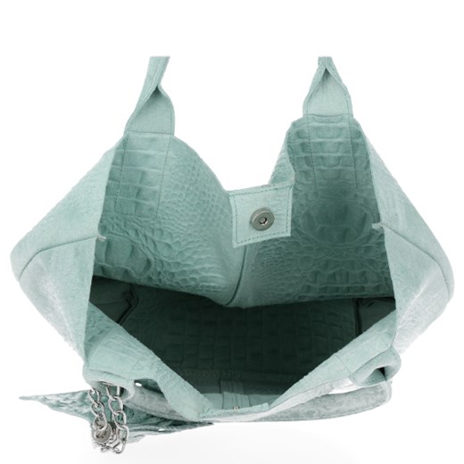Włoska Torebka Skórzana Shopper Bag XL z etui renomowanej firmy Vittoria Gotti Vittoria Gotti PaniTorbalska