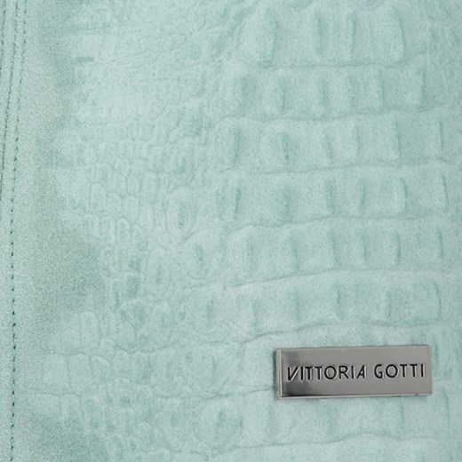 Włoska Torebka Skórzana Shopper Bag XL z etui renomowanej firmy Vittoria Gotti Vittoria Gotti PaniTorbalska