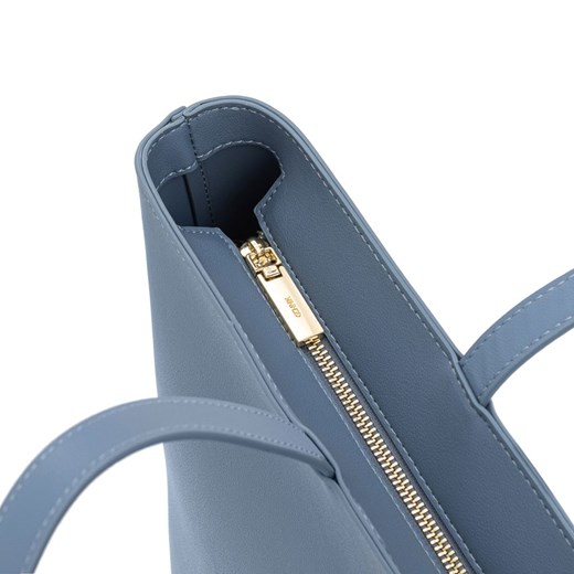 Shopper bag Ochnik matowa elegancka ze skóry ekologicznej na ramię 