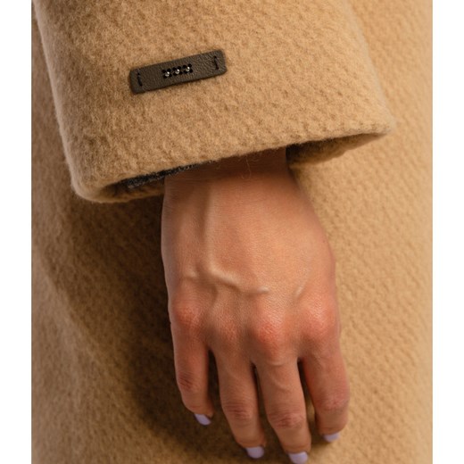 Peserico Wełniany płaszcz coat | z dodatkiem kaszmiru Peserico 34 Gomez Fashion Store