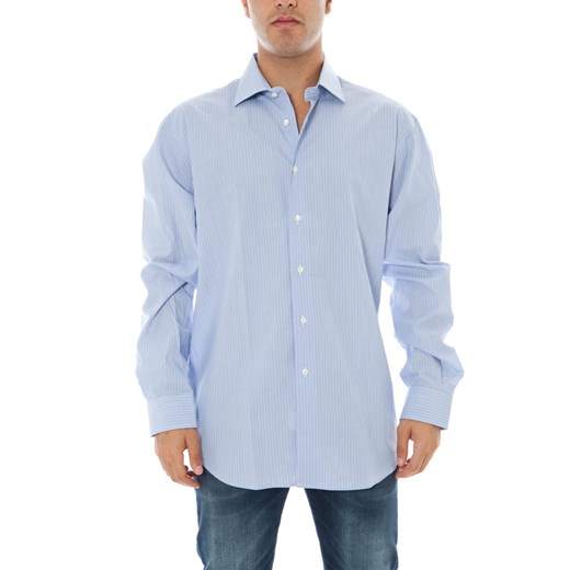 Shirt Mod. GIANMARIA ERRIGO FG66620210 Light blue maranellowebfashion-com niebieski modne