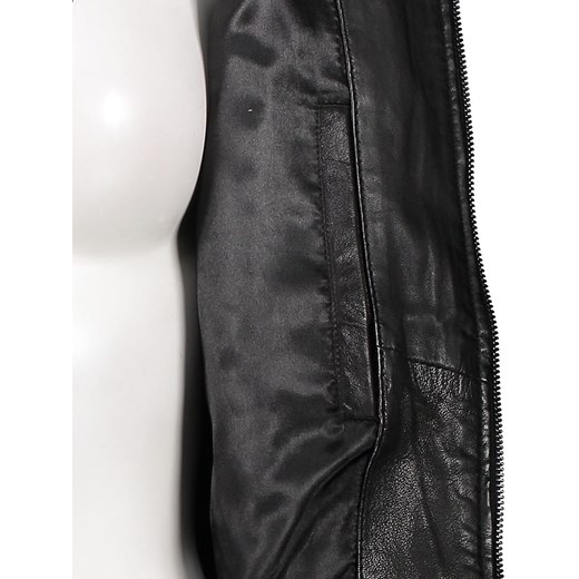 Skórzana kurtka "Lisa" w kolorze czarnym 36 promocyjna cena Limango Polska