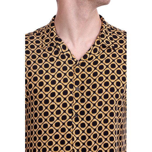 Koszula męska IVET w abstrakcyjnym wzorze 