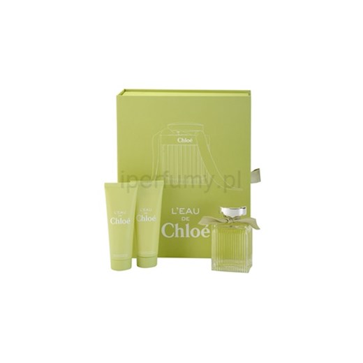Chloé L´Eau De Chloé zestaw upominkowy I. woda toaletowa 100 ml + mleczko do ciała 75 ml + żel pod prysznic 75 ml