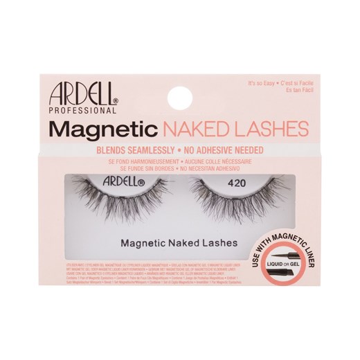 Ardell Magnetic Naked Lashes 420 Sztuczne Rzęsy 1Szt Black makeup-online.pl