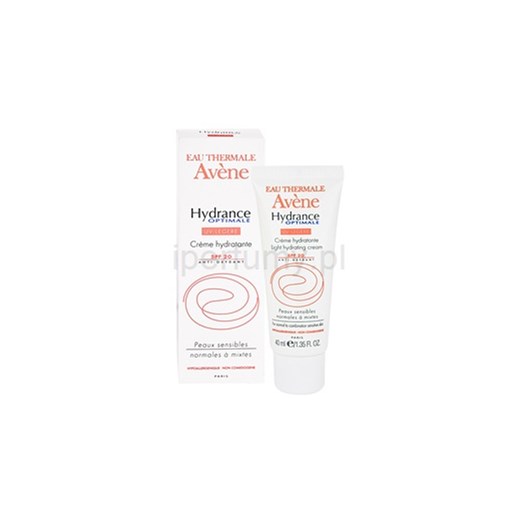 Avene Hydrance krem nawilżający do skóry normalnej i tłustej SPF 20 (Crème hydratante UV Légère) 40 ml