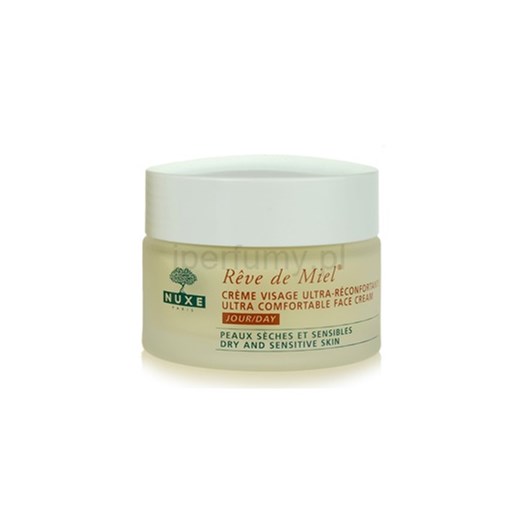 Nuxe Reve de Miel nawilżająco - odżywczy krem na dzień do skóry suchej (Ultra Comfortable Face Cream) 50 ml