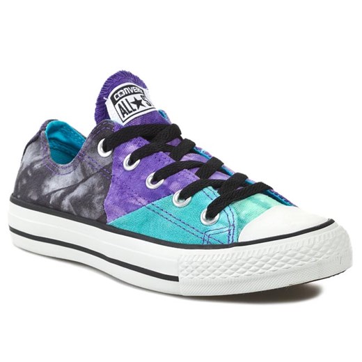 Trampki CONVERSE - Ct Multi Panel 542466F Black/ Multi eobuwie-pl fioletowy damskie