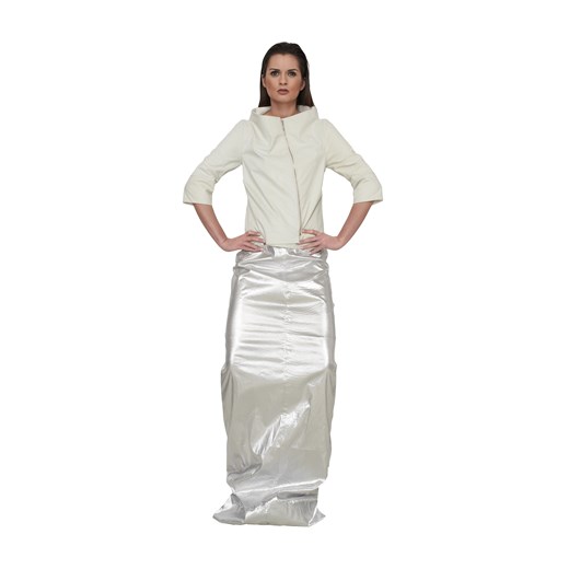 Silver skirt boutiquelamode-com zielony długie