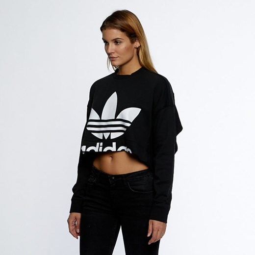 Bluza damska Adidas Originals Cut-Out Sweater black 32 okazja bludshop.com