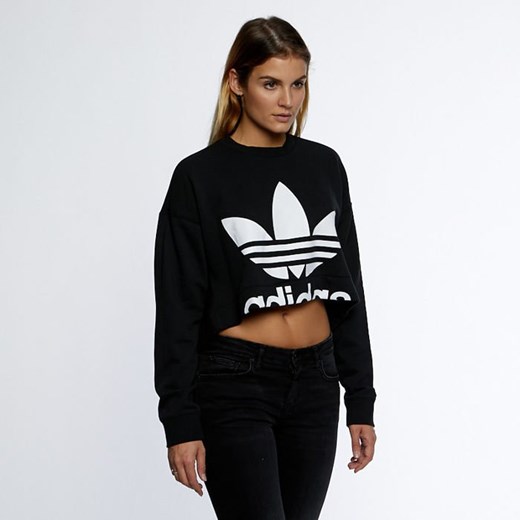 Bluza damska Adidas Originals Cut-Out Sweater black 30 promocja bludshop.com