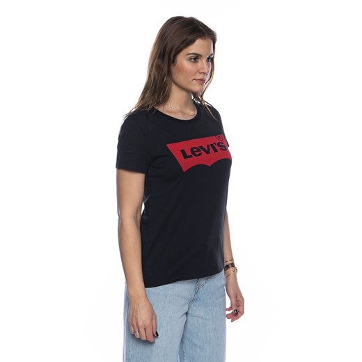 Koszulka damska Levi's The Perfect Tee Mineral black Levis Red Tab S promocja bludshop.com