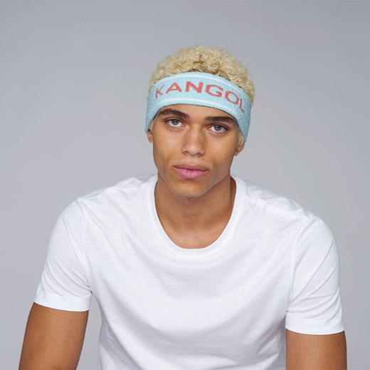 Opaska Kangol Headband Bermuda Stripe miętowa Kangol uniwersalny wyprzedaż bludshop.com