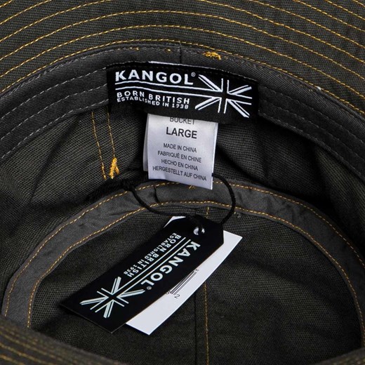 Kapelusz Kangol Workwear Bucket khaki Kangol S wyprzedaż bludshop.com