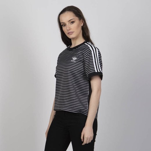Adidas Originals koszulka damska 3 Stripes Tee black 32 promocja bludshop.com