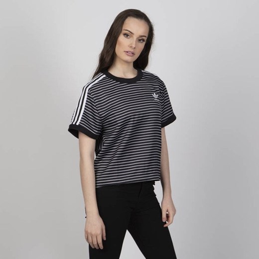 Adidas Originals koszulka damska 3 Stripes Tee black 30 promocja bludshop.com