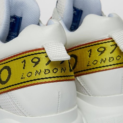 Buty Buffalo London Galip Platform White Leather Sneaker white US 7,5 okazyjna cena bludshop.com