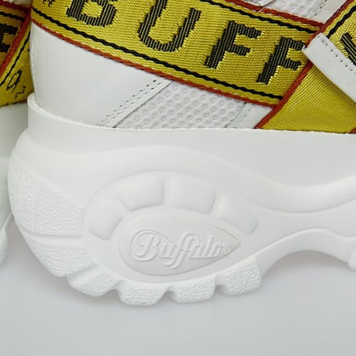 Buty Buffalo London Galip Platform White Leather Sneaker white US 7,5 wyprzedaż bludshop.com