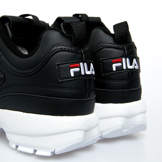 Sneakers buty damskie FILA Disruptor Low WMNS black (1010302.25Y) Fila US 9,5 bludshop.com okazyjna cena