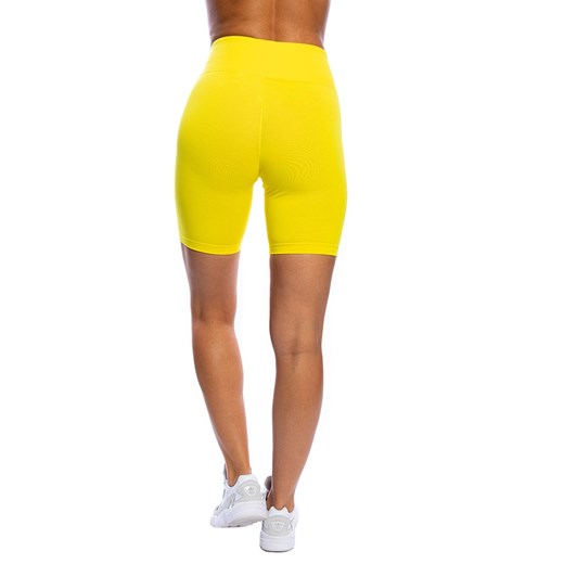 Szorty damskie Nike NSW Legasee Bike Short żółte Nike M wyprzedaż bludshop.com