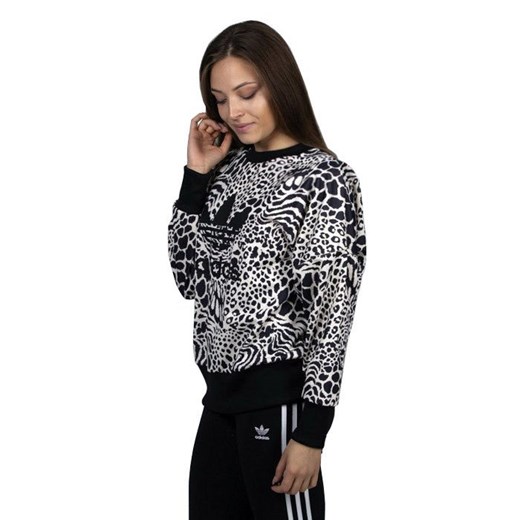 Bluza Damska Adidas Originals Sweater ecru tint / black 32 bludshop.com okazja