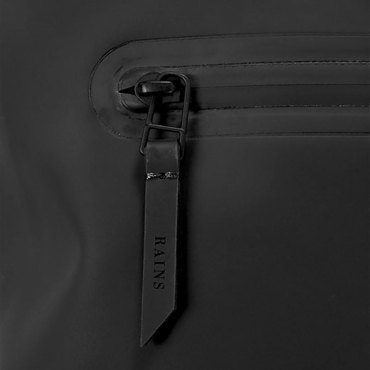 Plecak Rains Roll Top Rucksack czarny Rains uniwersalny wyprzedaż bludshop.com