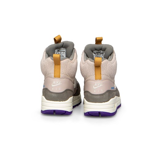 Sneakers buty damskie Nike WMNS Air Max 1 Mid Sneakerboots beżowe (685267-002) Nike EU 38,5 okazyjna cena bludshop.com