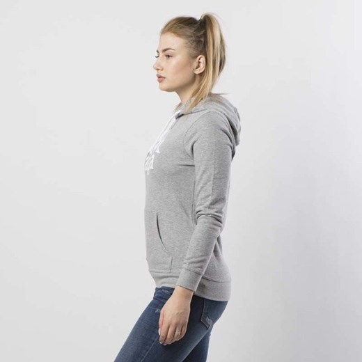 Bluza damska Kappa Authentic Zimy Hoody grey mid melange 303NKK0-77M Kappa S wyprzedaż bludshop.com