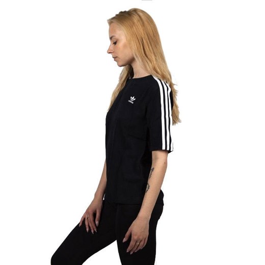 Adidas Originals koszulka damska 3 Stripes Tee black (DX3695) 30 bludshop.com wyprzedaż