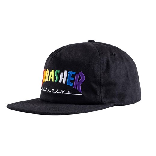 Czapka Thrasher Rainbow Mag Snapback czarna Thrasher uniwersalny okazyjna cena bludshop.com