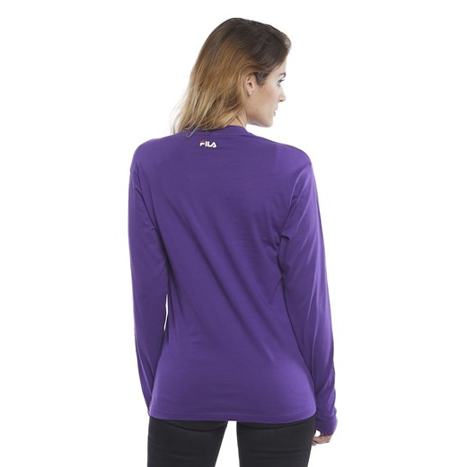 Koszulka damska longsleeve Fila Classic Pure Long Sleeve Shirt tillandsia purple Fila S okazyjna cena bludshop.com
