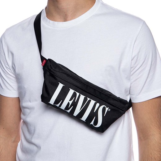 Saszetka Levi's Banana Sling Seriff Hip Bag black Levis Red Tab uniwersalny promocja bludshop.com