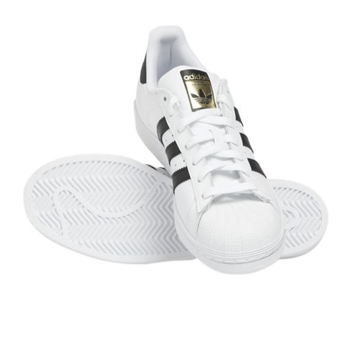 Sneakers buty Adidas Superstar white / black (C77124) US 5 wyprzedaż bludshop.com