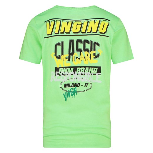 Koszulka "Hafort" w kolorze zielonym Vingino 152 okazyjna cena Limango Polska