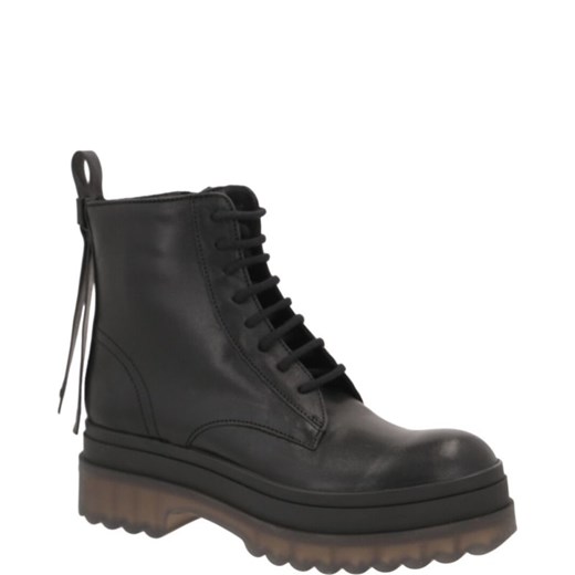 Red Valentino Skórzane botki COMBAT Red Valentino 39 Gomez Fashion Store