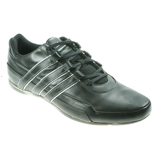 BUTY ADIDAS TAKRON II BLACK1/BLACK1/METSIL G18841 sklep-luz-pl  skóra