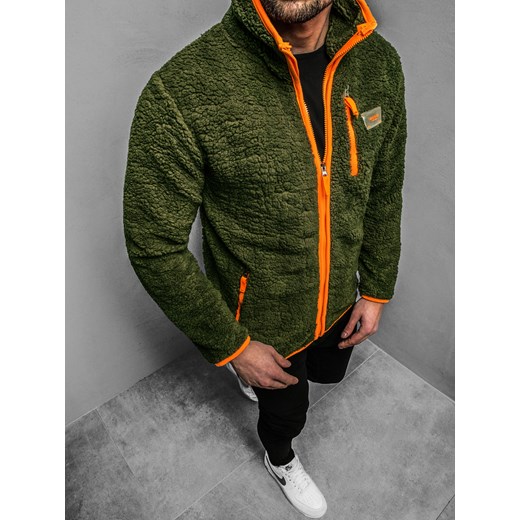 BLUZA MĘSKA ROZPINANA KHAKI OZONEE MACH/3156/19Z Ozonee S ozonee.pl okazyjna cena