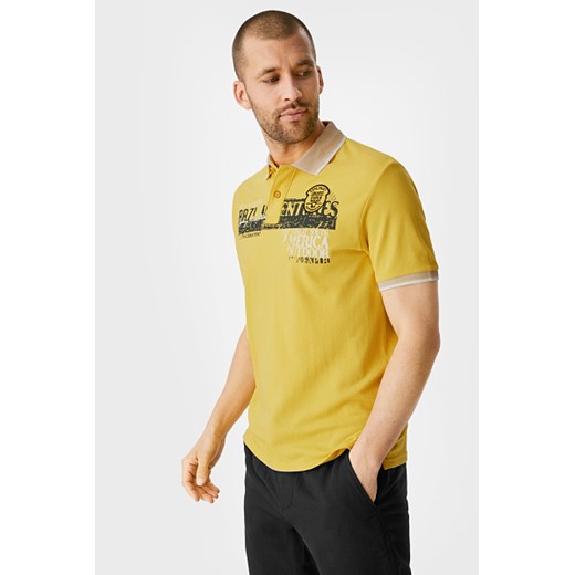 C&A Koszulka polo, żółty, Rozmiar: S S C&A