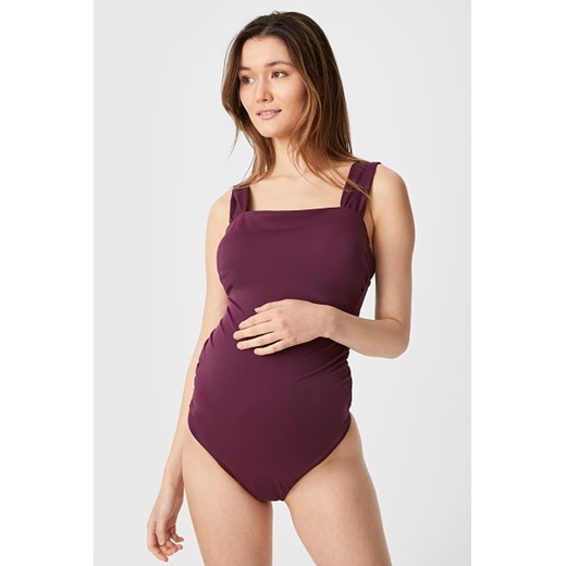 C&A Ciążowy strój kąpielowy-wyściełany, Purpurowy, Rozmiar: 38 38 C&A