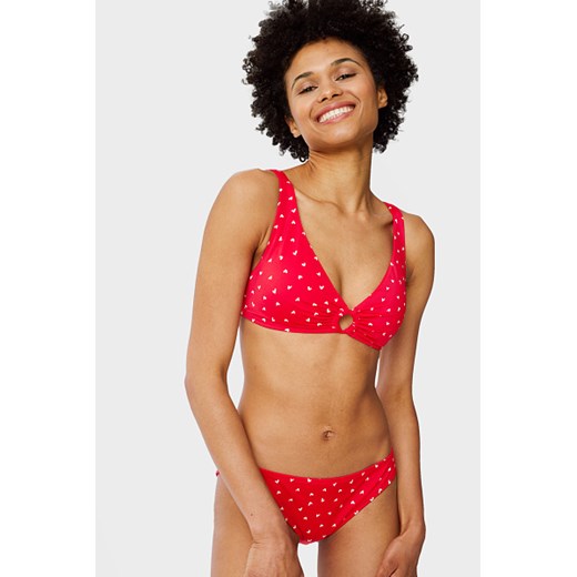 C&A Dół od bikini-niski stan, Czerwony, Rozmiar: 34 36 C&A