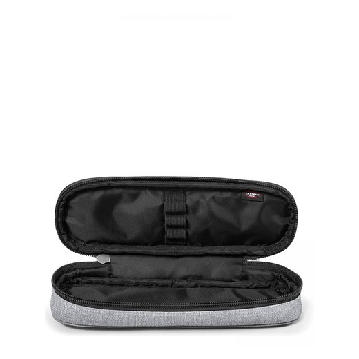 Piórnik szary Eastpak z napisami
