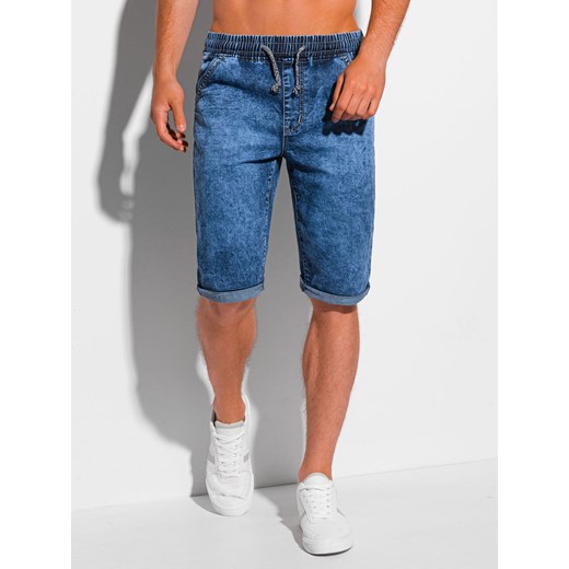 Spodenki męskie Edoti.com letnie jeansowe 