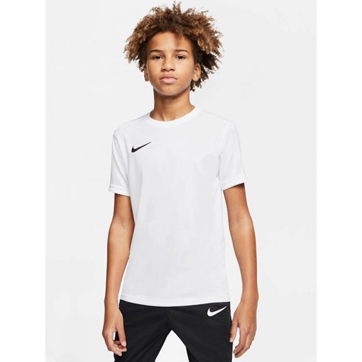 Koszulka Dziecięca Nike Park VII Junior T-shirt Oddychający Biały Nike 147-158 darcet