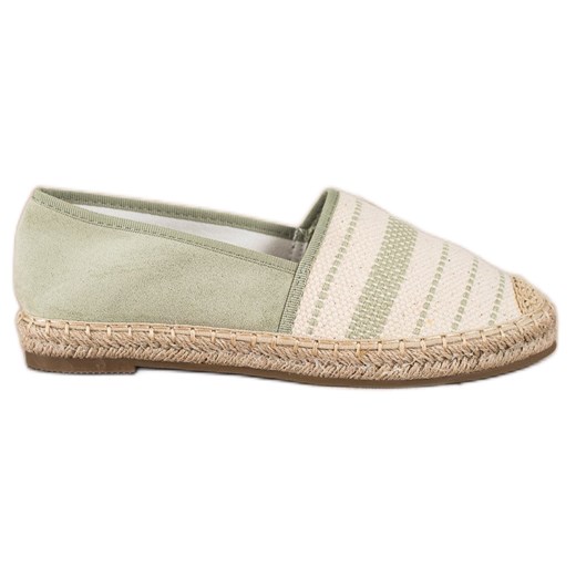 Espadryle Ze Wzorkiem Ideal Shoes 37 okazja ButyModne.pl