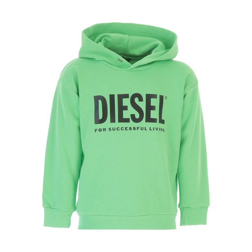 Diesel Bluzy Dziecięce dla Chłopców, zielony, Bawełna, 2021, 10Y 12Y 14Y 16Y 6Y 8Y Diesel 16Y RAFFAELLO NETWORK