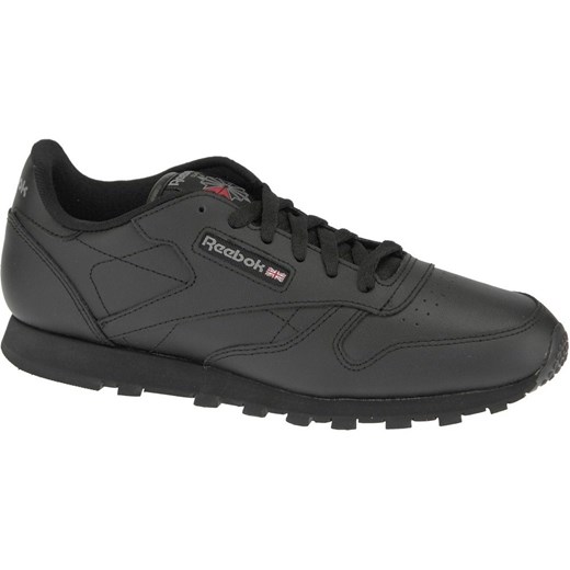 Buty sportowe dziewczęce, czarne, Reebok Classic Leather Reebok 36 okazja smyk