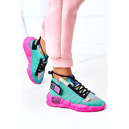 Buty sportowe damskie Ps1 sneakersy sznurowane płaskie wiosenne 